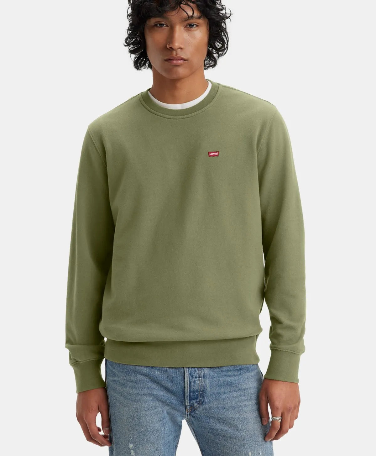 polerón-hombre-the-original-hm-crew-verde