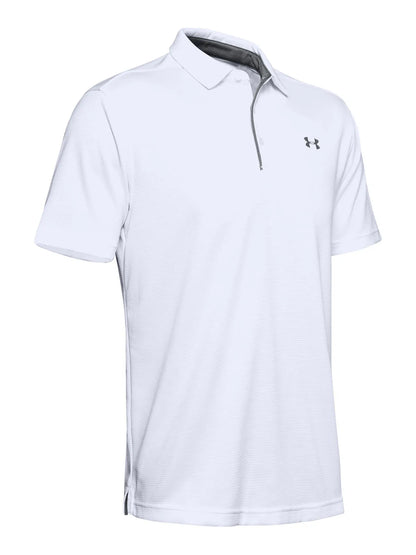 Polera Hombre Polo Tech Blanca