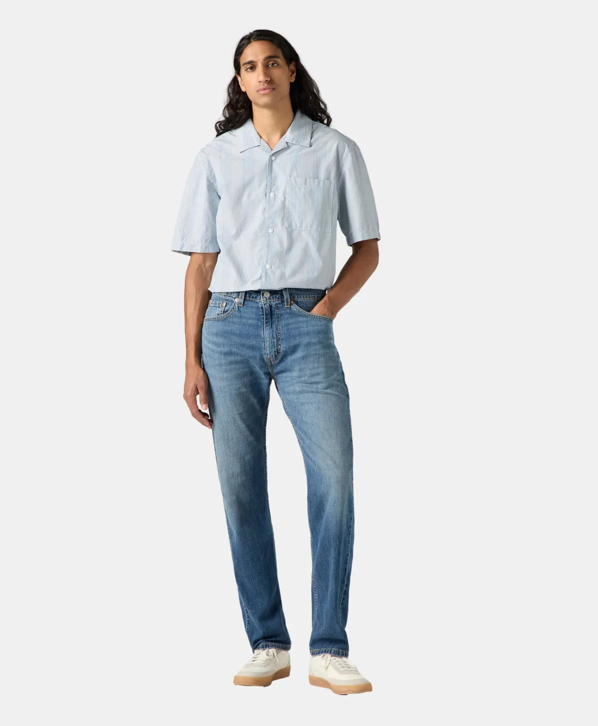Jeans Levi's Hombre 505 Regular Azul