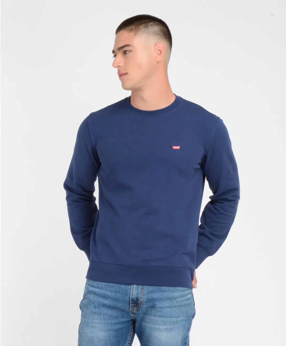 polerón-hombre-cuello-redondo-con-logotipo-mini-batwing-navy