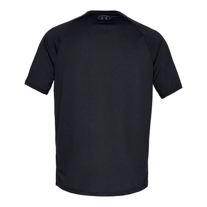 Polera Hombre Manga Corta Tech Negra
