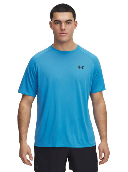 Polera Hombre Manga Corta Tech 2.0 Azul