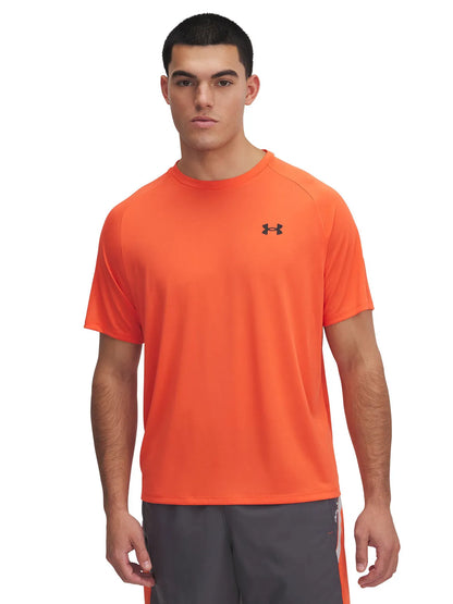 Polera Hombre Manga Corta Tech 2.0 Naranjo