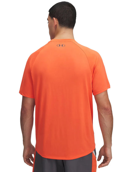 Polera Hombre Manga Corta Tech 2.0 Naranjo