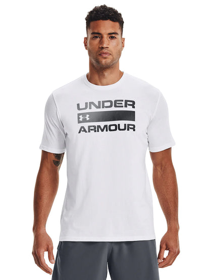 Polera Hombre Manga Corta Lifestyle Team Issue Wordmark White