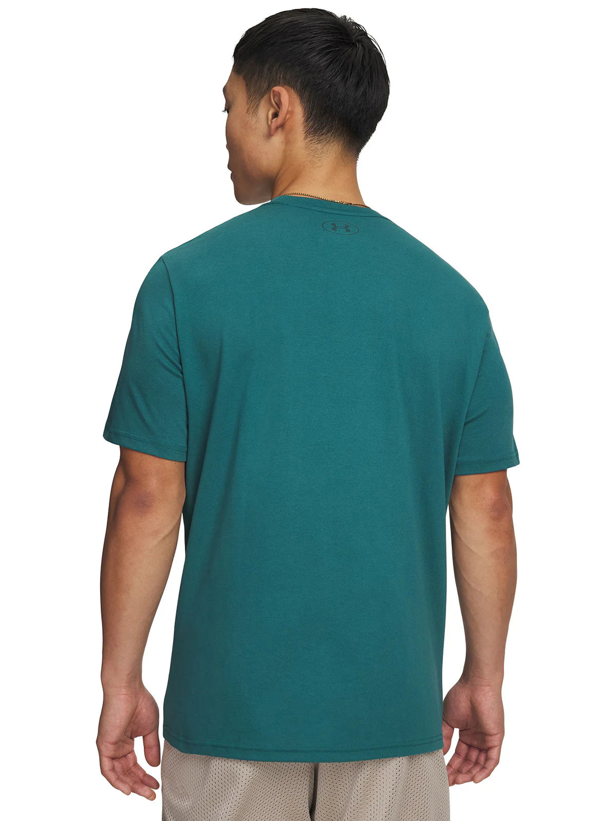 Polera Hombre Manga Corta Lifestyle Team Issue Wordmark Green