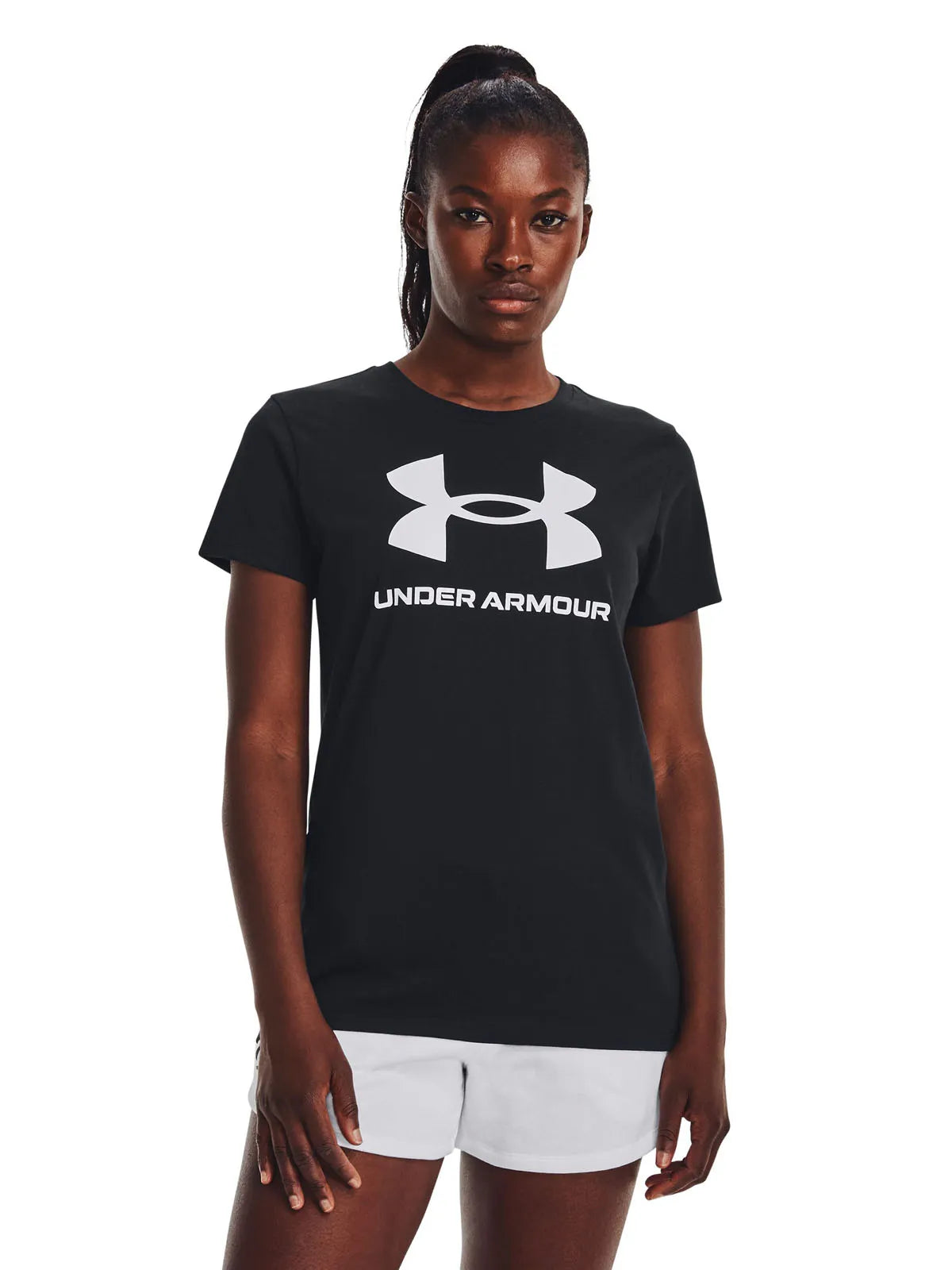 Polera Mujer Manga Corta Sportstyle Graphic Black