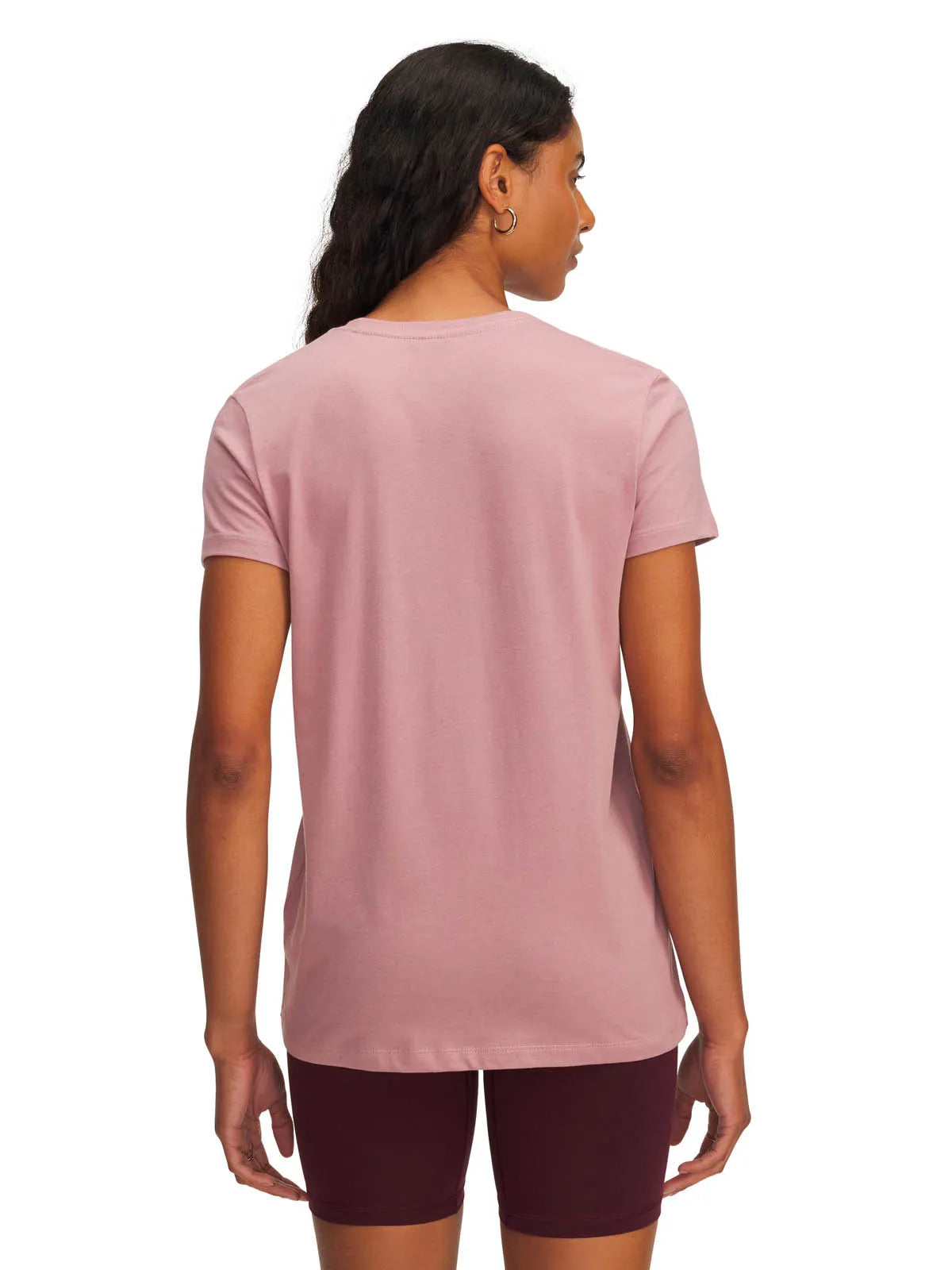 Polera Mujer Manga Corta Lifestyle Rosado