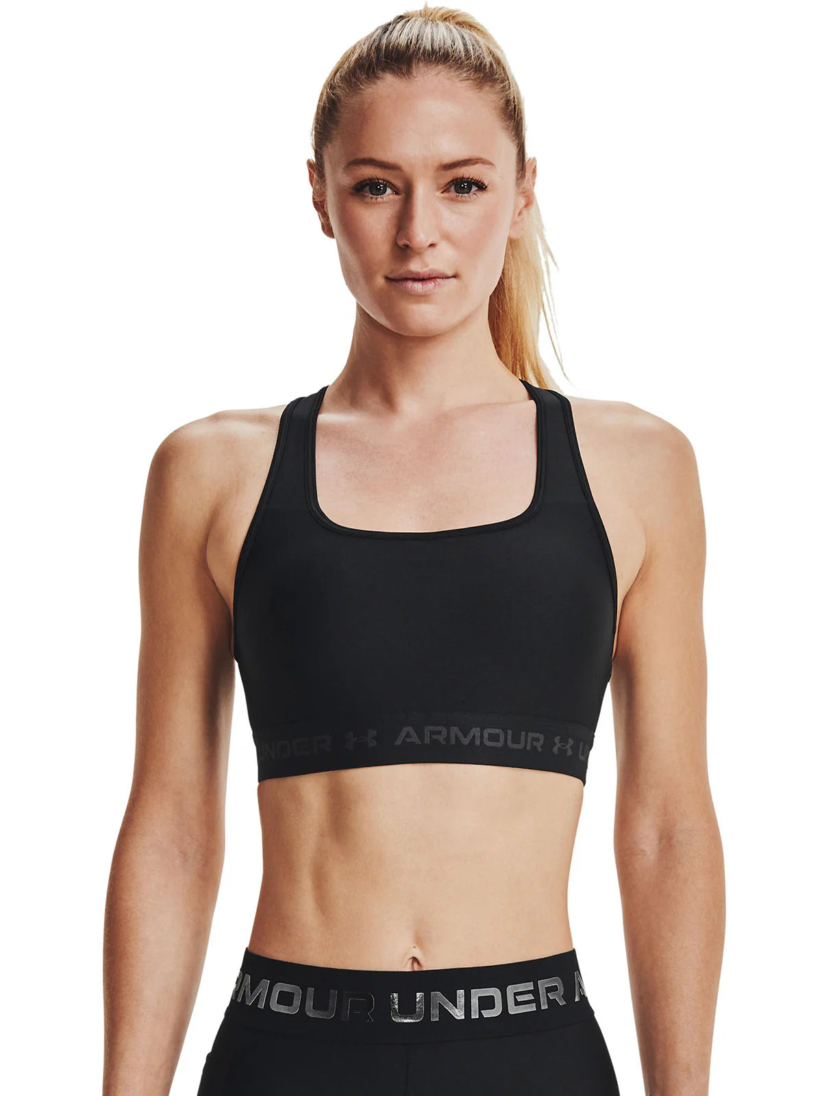 Peto Mujer Training Mid Crossback Negro
