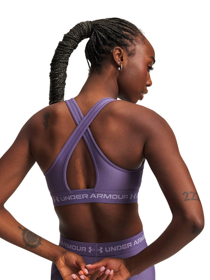 Peto Mujer Training Mid Crossback Morado