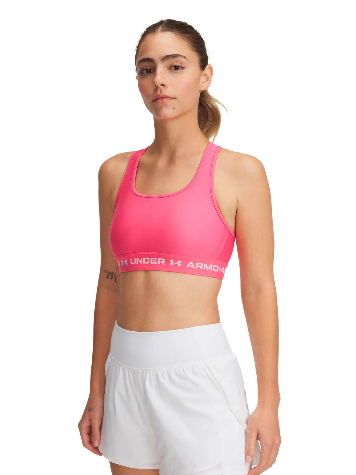 Polera Mujer Sostén deportivo Mid Crossback Rosado
