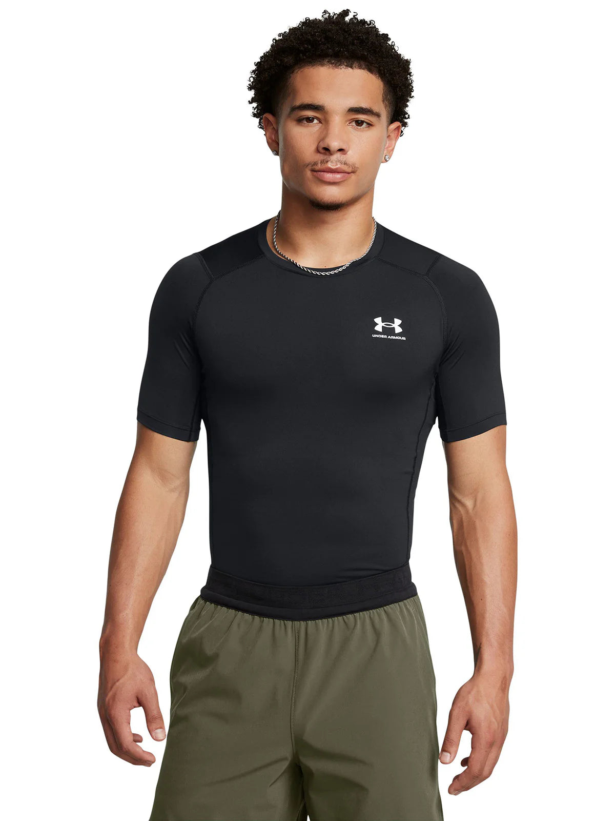 Primera Capa Hombre Superior Training HeatGear Negra