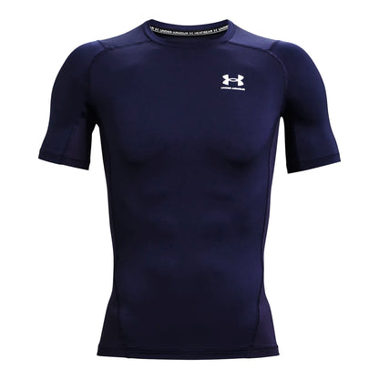 Primera Capa Hombre Manga Corta Heatgear Navy