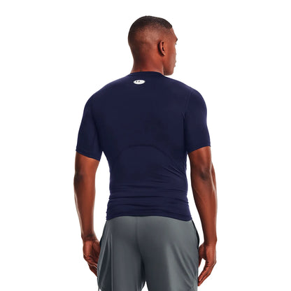 Primera Capa Hombre Manga Corta Heatgear Navy