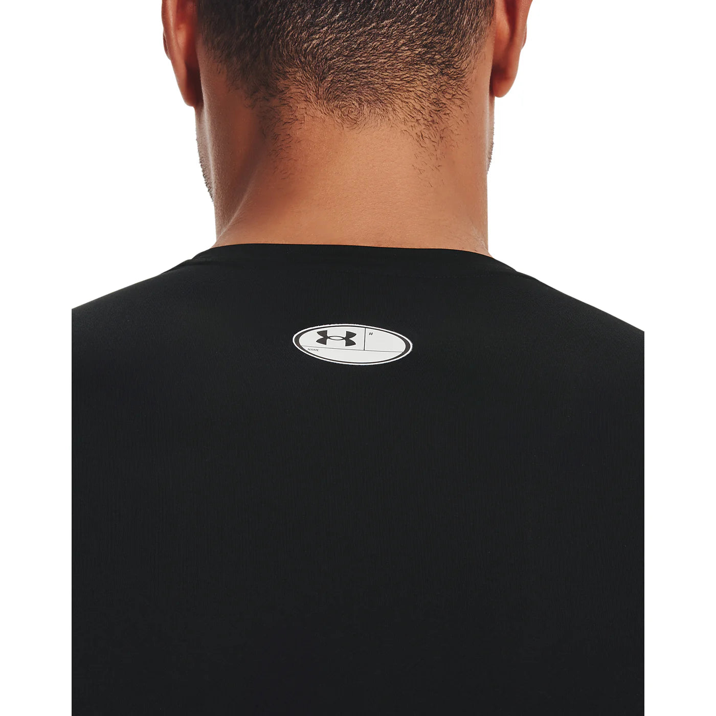 Primera Capa Hombre Superior Manga Larga Training HeatGear Black