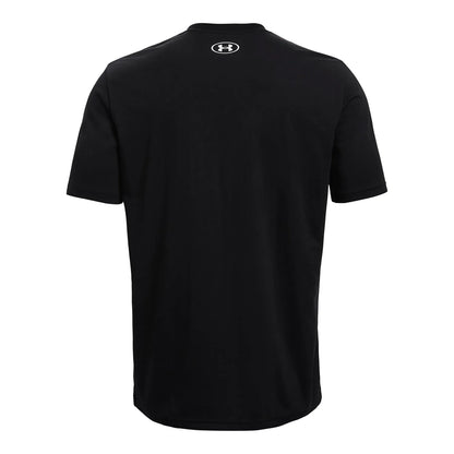 Polera Hombre Manga Corta ABC Camo Boxed Logo Negro