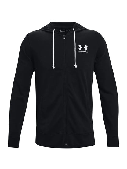 Polerón Hombre Rival Terry Full-Zip Negro