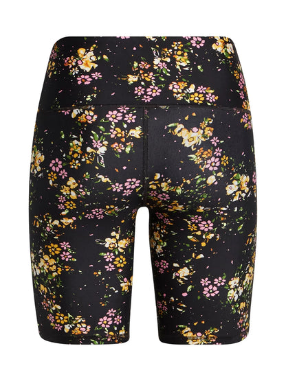 Shorts Mujer Bikers HeatGear Negro Flores
