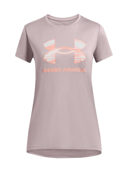 Polera Niña Manga Corta Gris