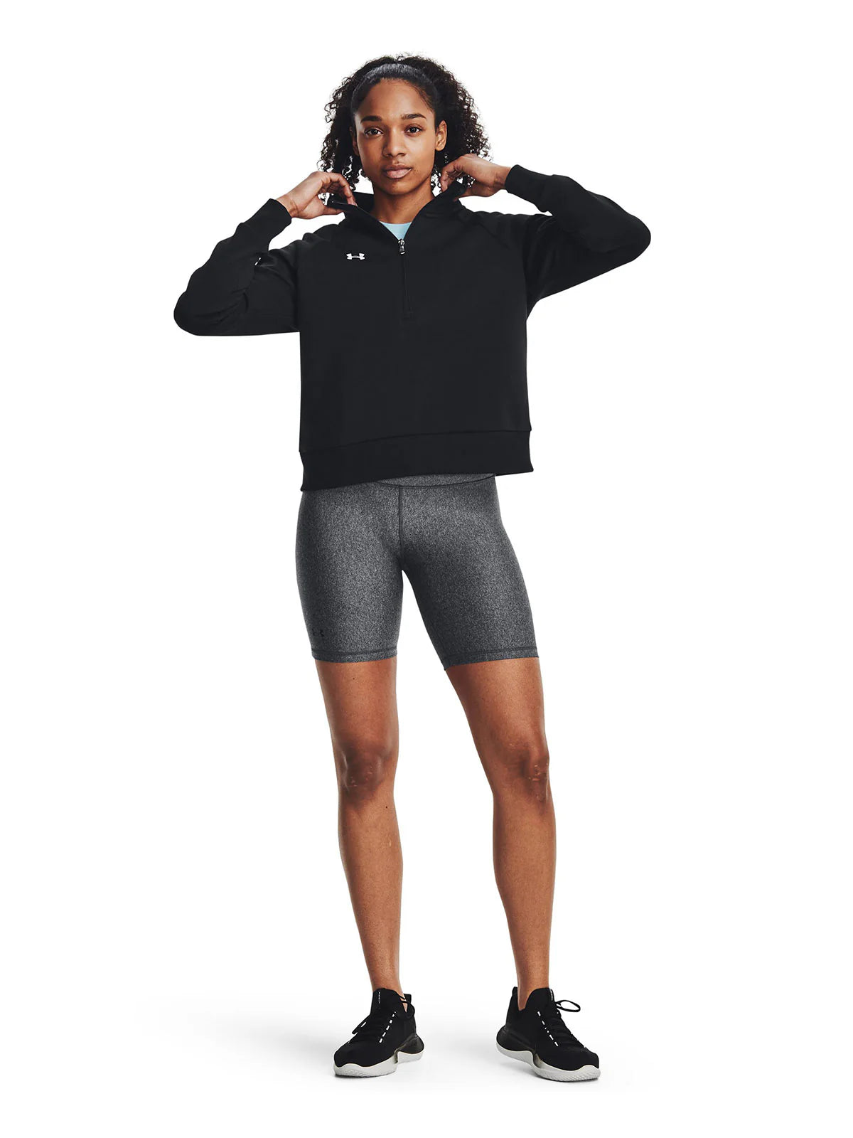 Poleron Mujer Sportstyle Rival Negro