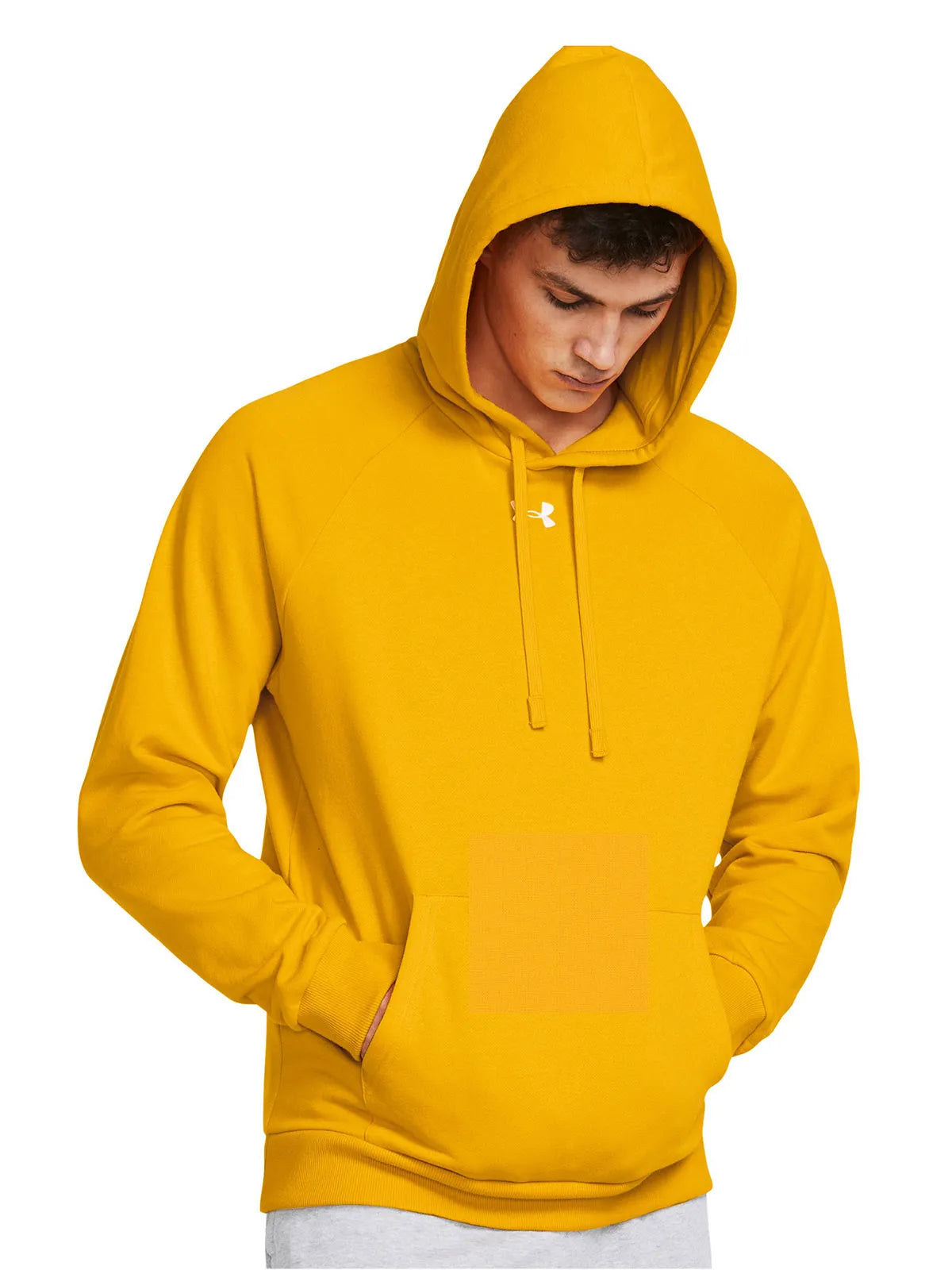 Polerón Hombre Rival Fleece Amarillo