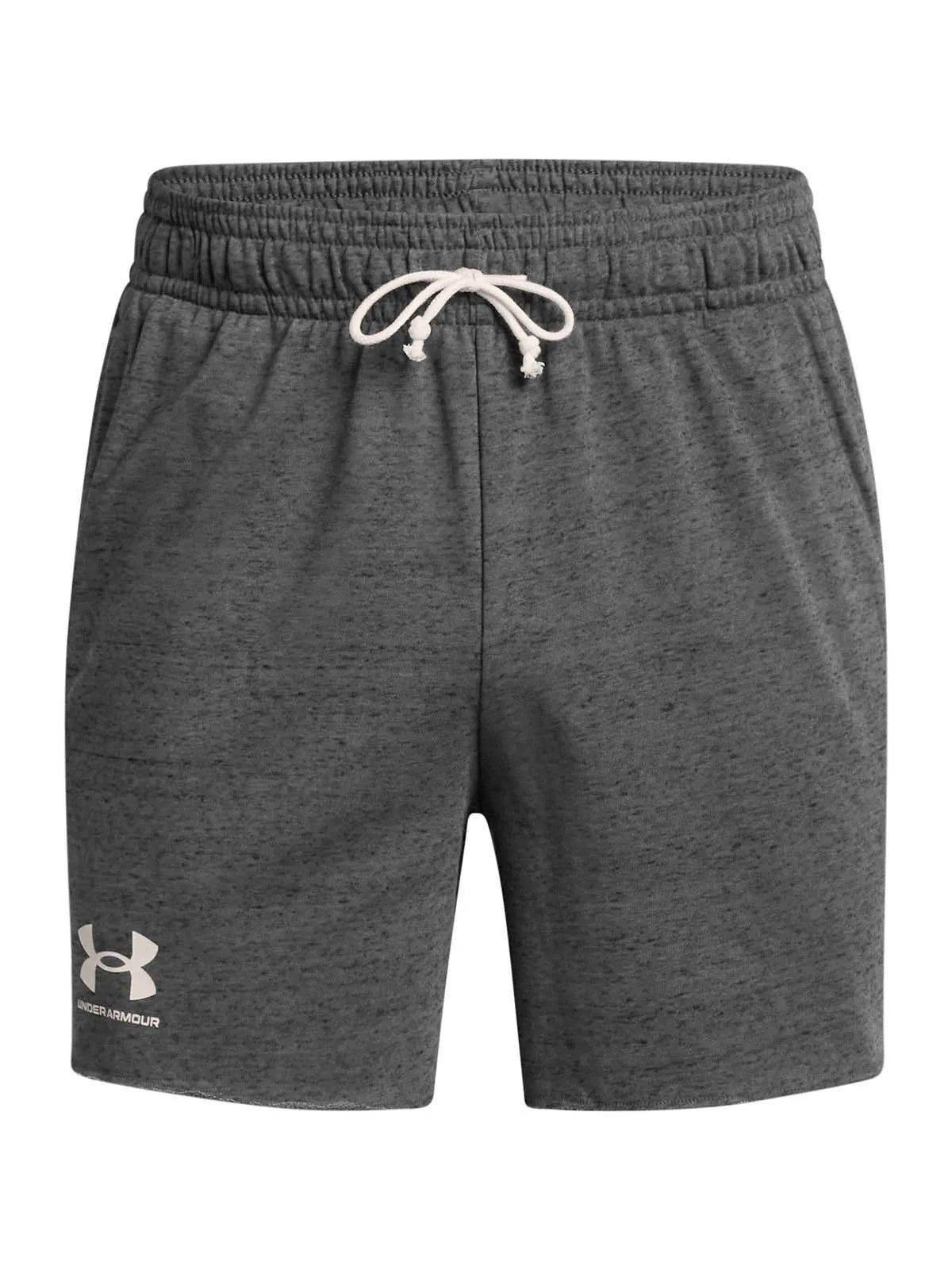 Shorts Hombre Rival Terry de 6" Gris