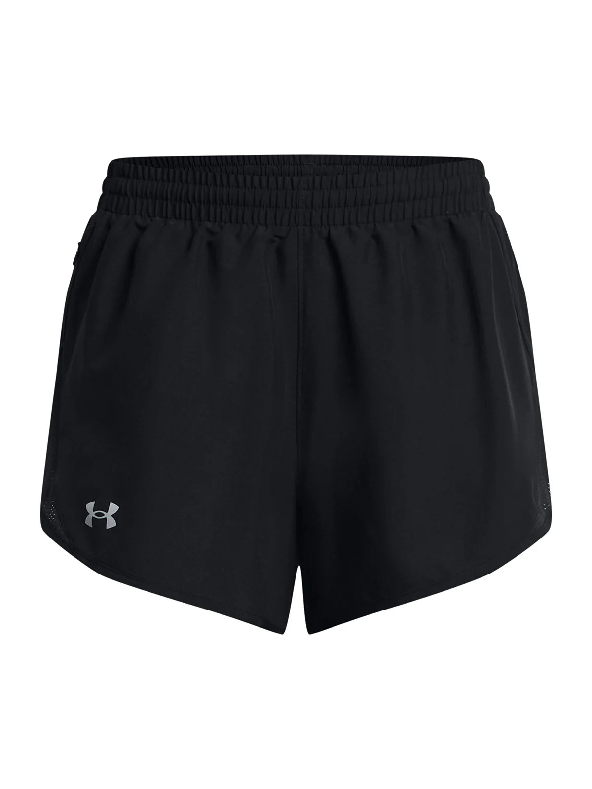 Short Mujer Running Fly-By 3" Negro