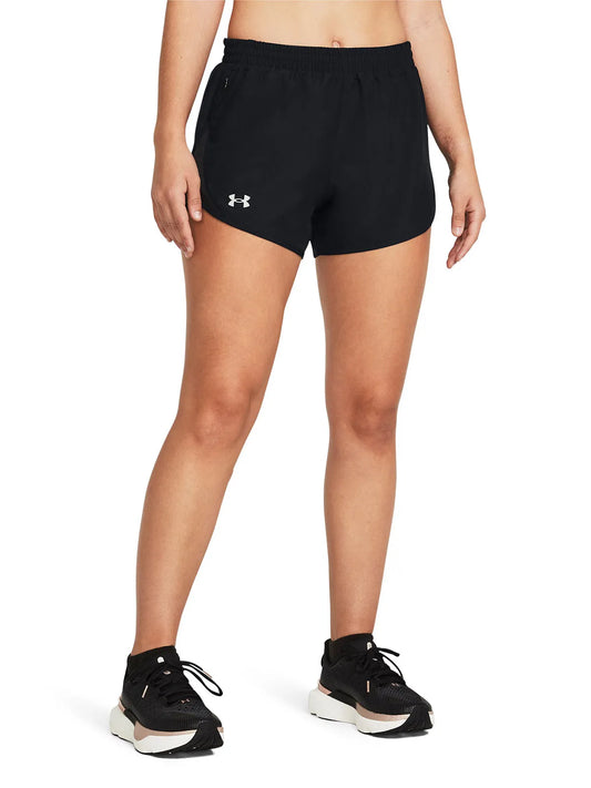 Shorts Mujer Fly-By de 3" Negro