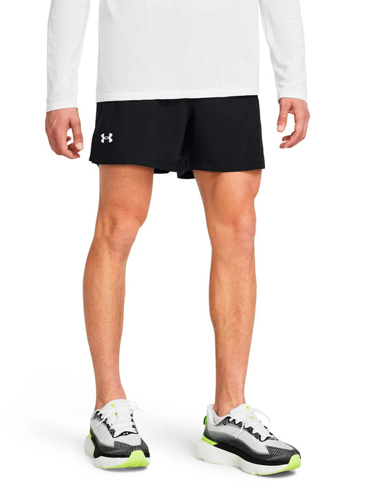 Shorts Hombre Launch de 5" Negro