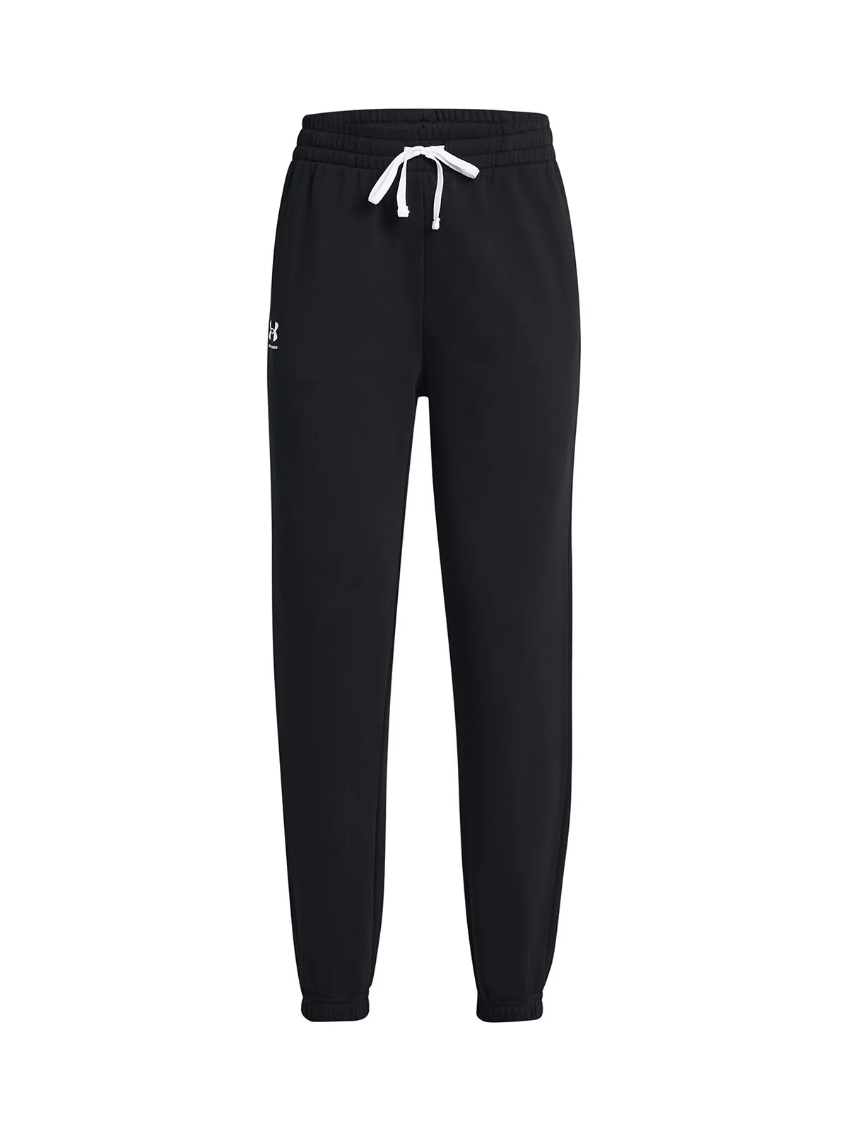 Pantalón Mujer Joggers Rival Terry Negro