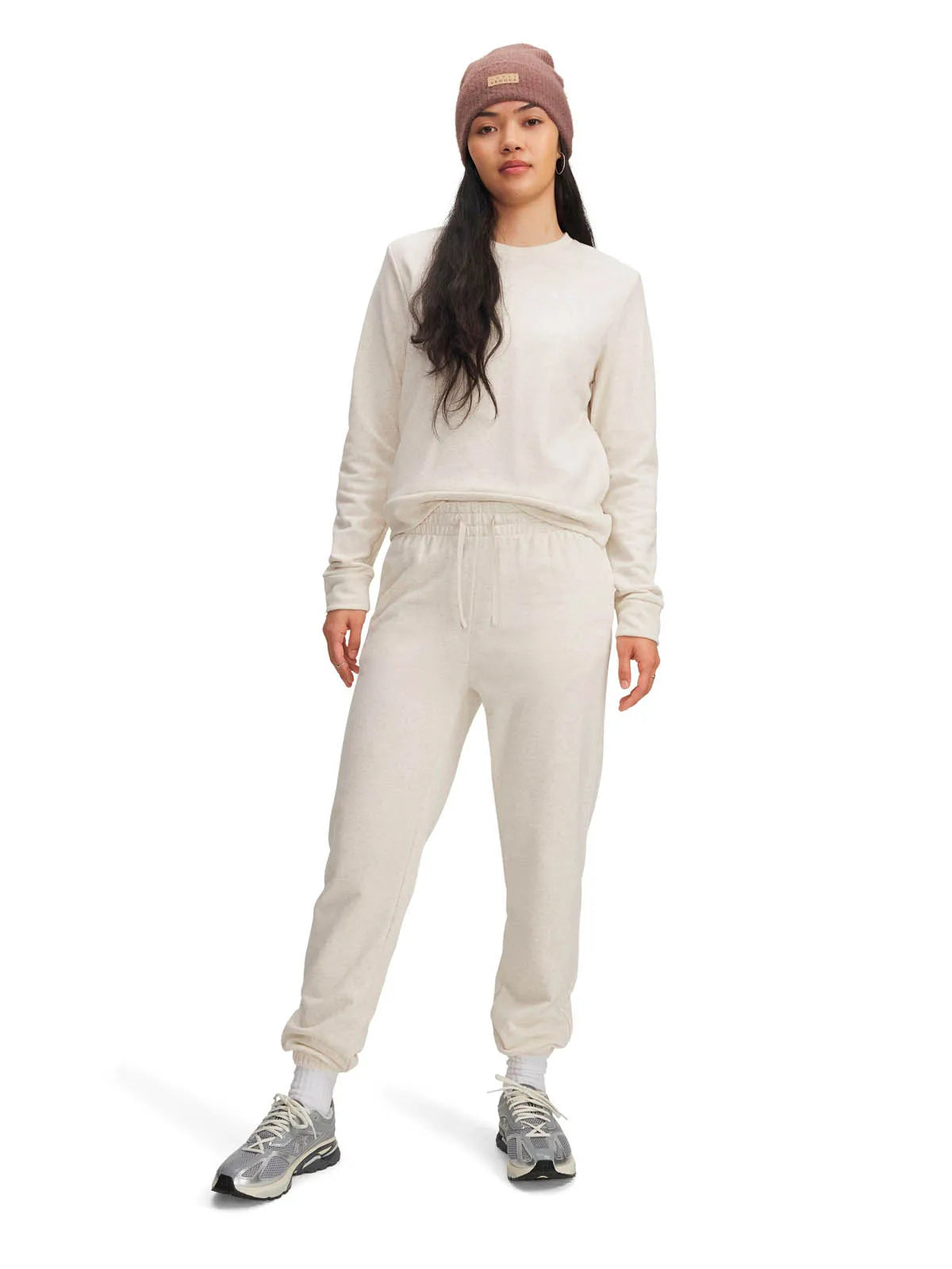 Buzo Mujer Lifestyle Rival Terry café