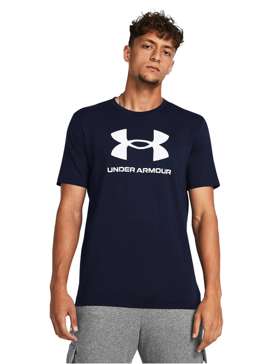 Polera Hombre Sportstyle Logo Azul