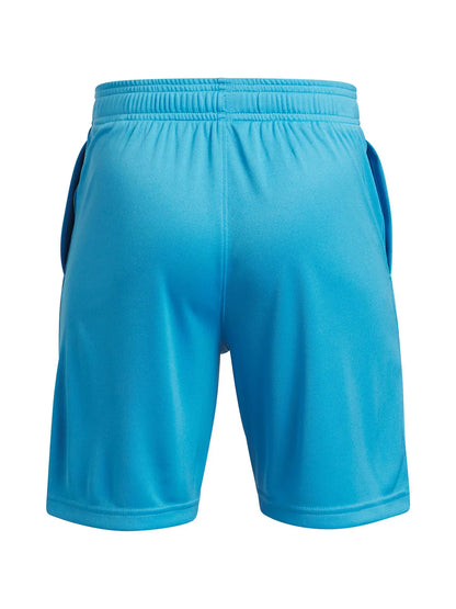 Shorts Niños Tech Logo Azul