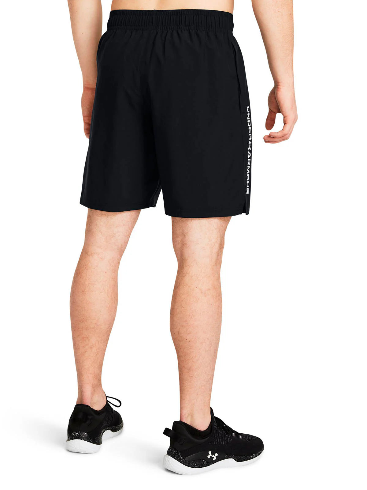 Short Hombre Training Tech Woven Wordmark Negro