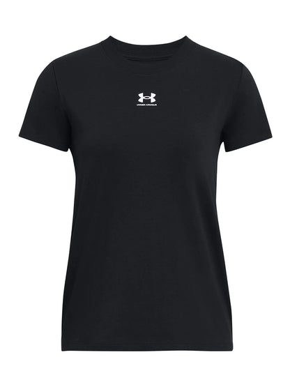 Polera Mujer Manga Corta Lifestyle Negro
