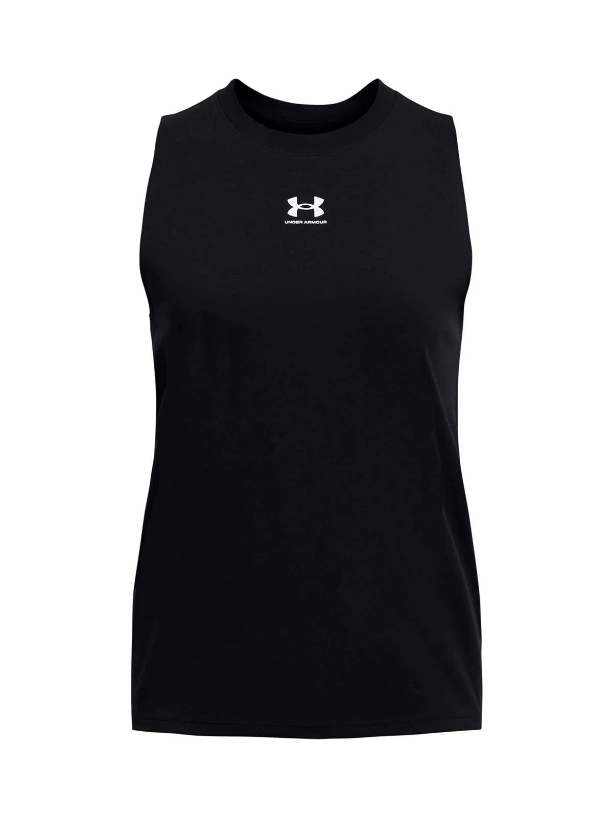 Polera Mujer sin Mangas Lifestyle Off Campus Muscle Negra