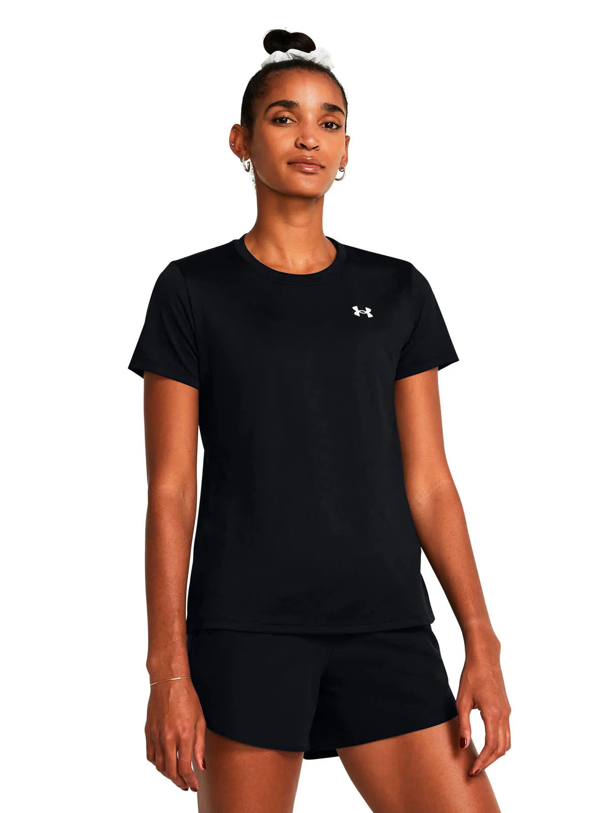 Polera Mujer Tech Twist Negra