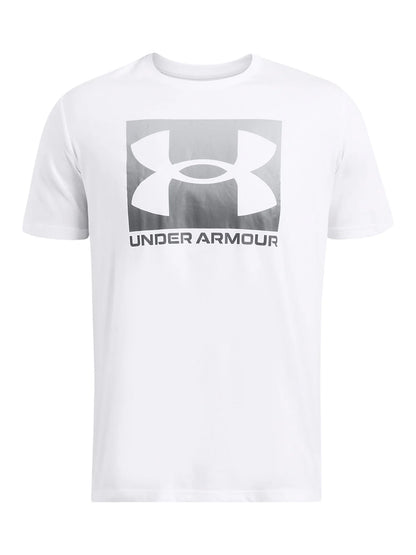 Polera Hombre Manga Corta Lifestyle Boxed Sportstyle White