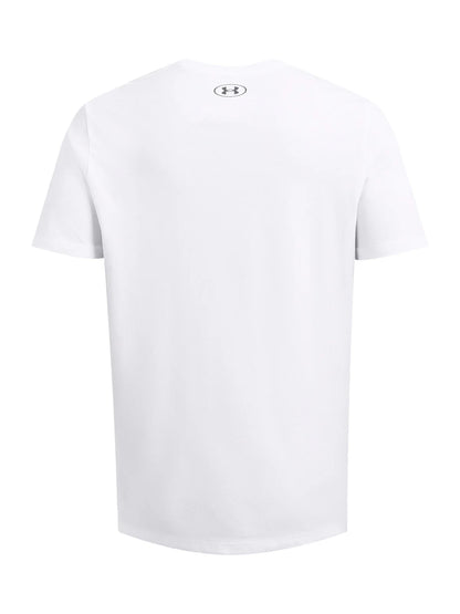 Polera Hombre Manga Corta Lifestyle Boxed Sportstyle White