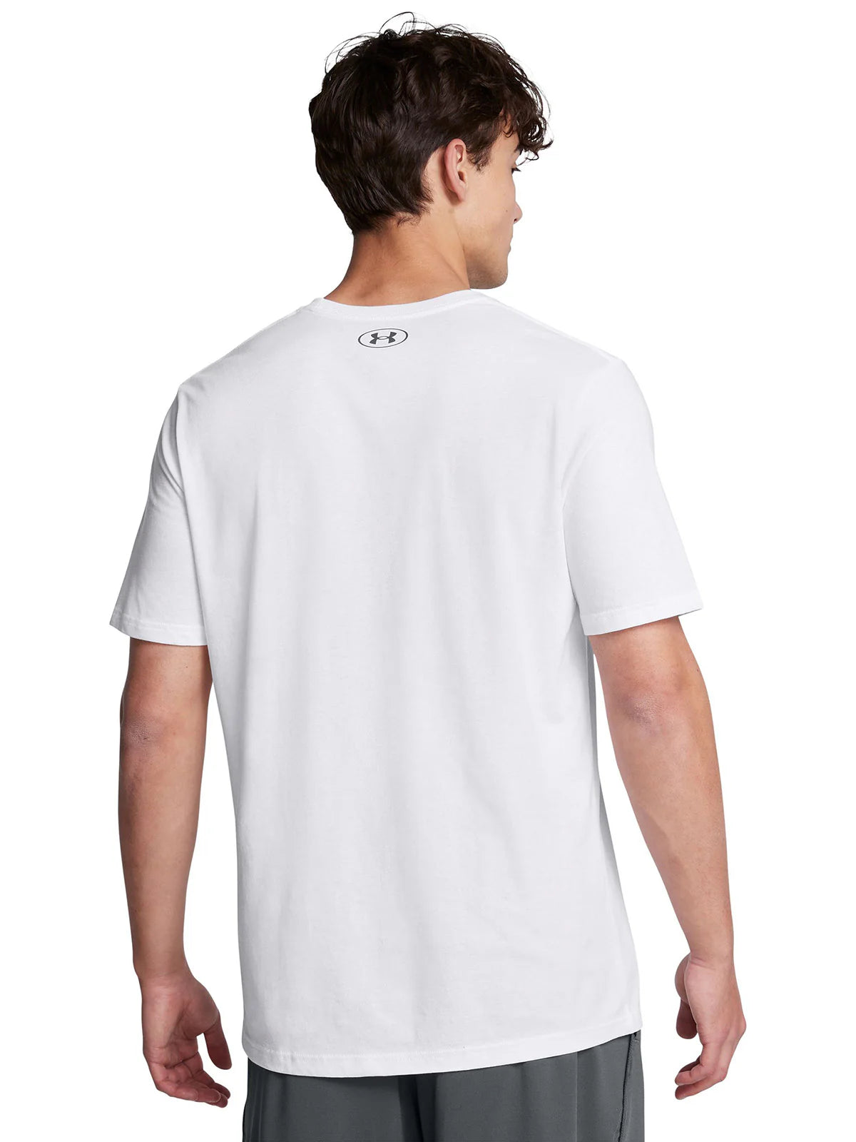 Polera Hombre Manga Corta Lifestyle Boxed Sportstyle White