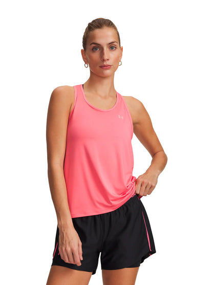 Polera Mujer Sin Manga Training Tech Knockout Rosada