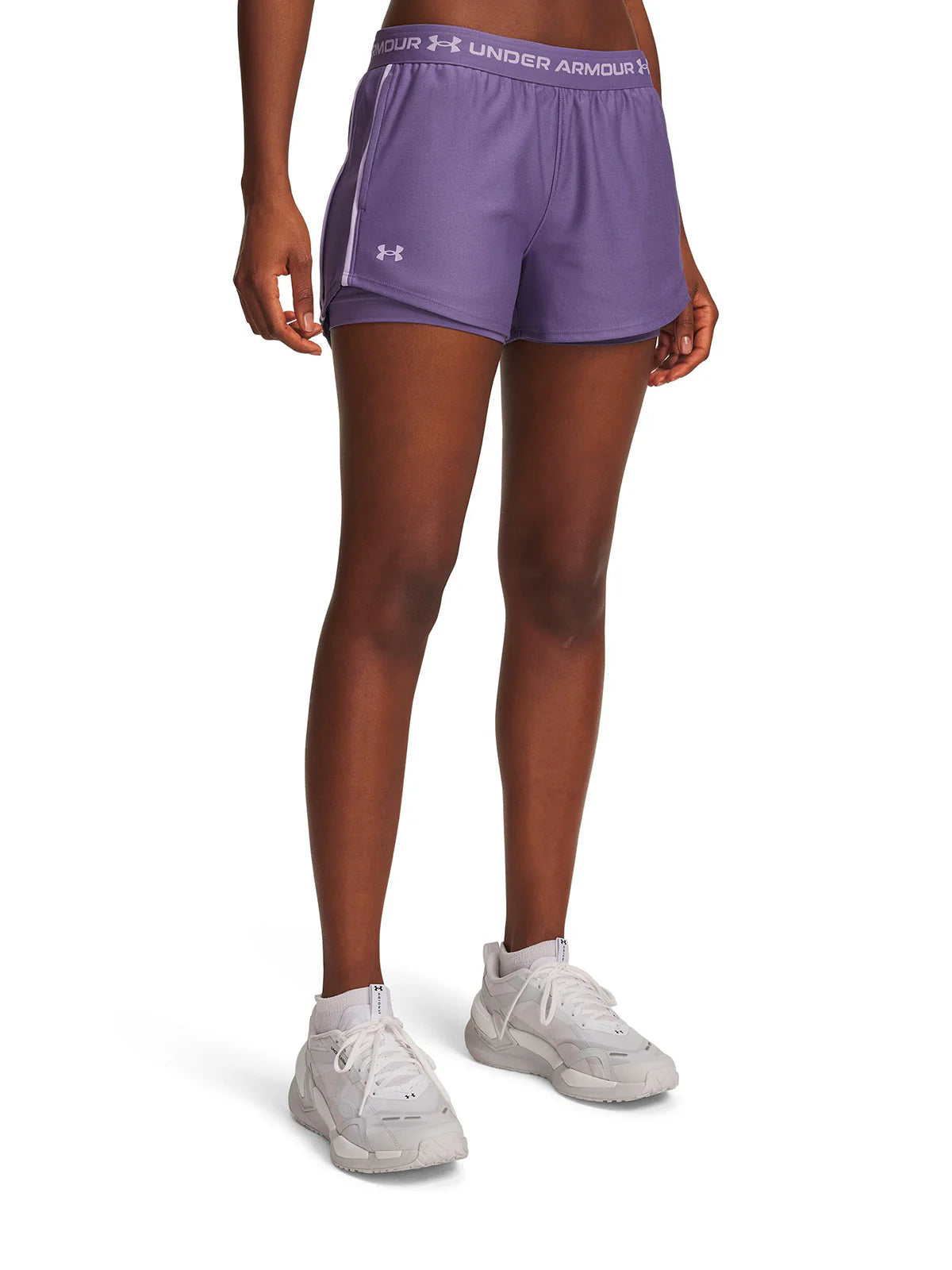 Short Mujer Training Tech Play Up 2-in-1 Morado