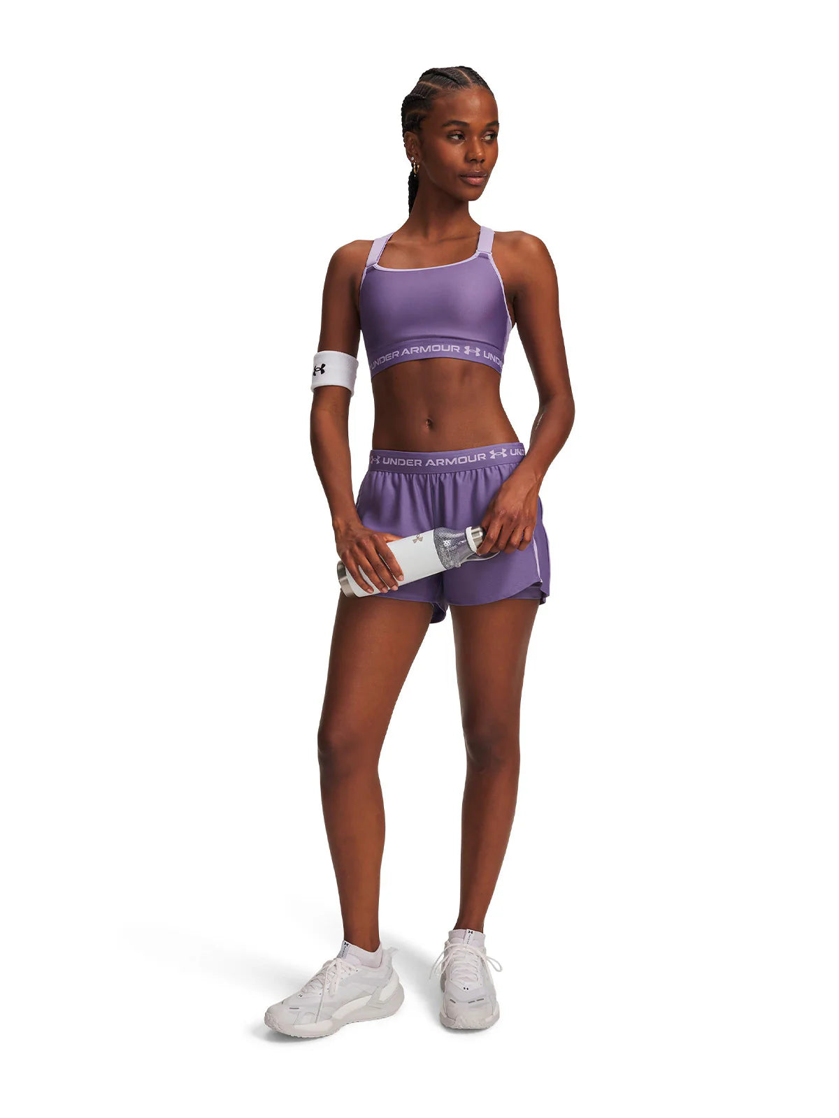 Short Mujer Training Tech Play Up 2-in-1 Morado