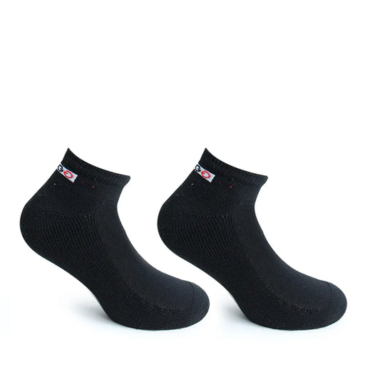 calcetín-hombre-4-pares-algodón-deportivo-largo-0/4-negro