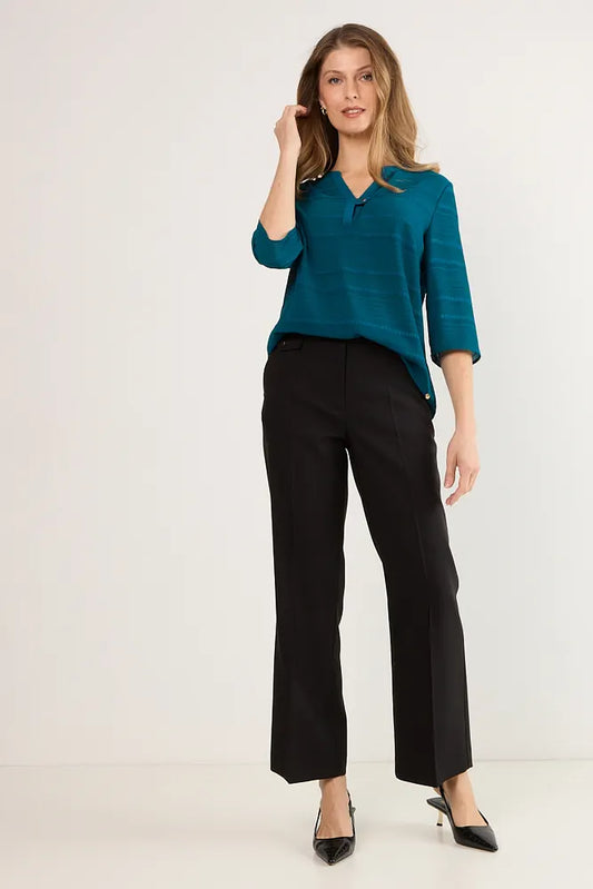 blusa-mujer-textura-rayas-petroleo-