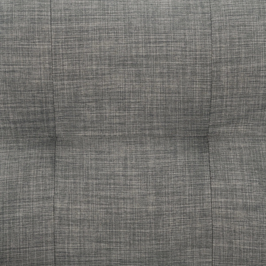 Sofá Mira Tela 2 cuerpos Gris