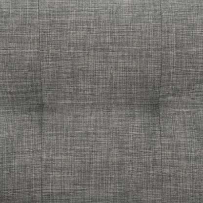 Sofá Mira Tela 2 cuerpos Gris