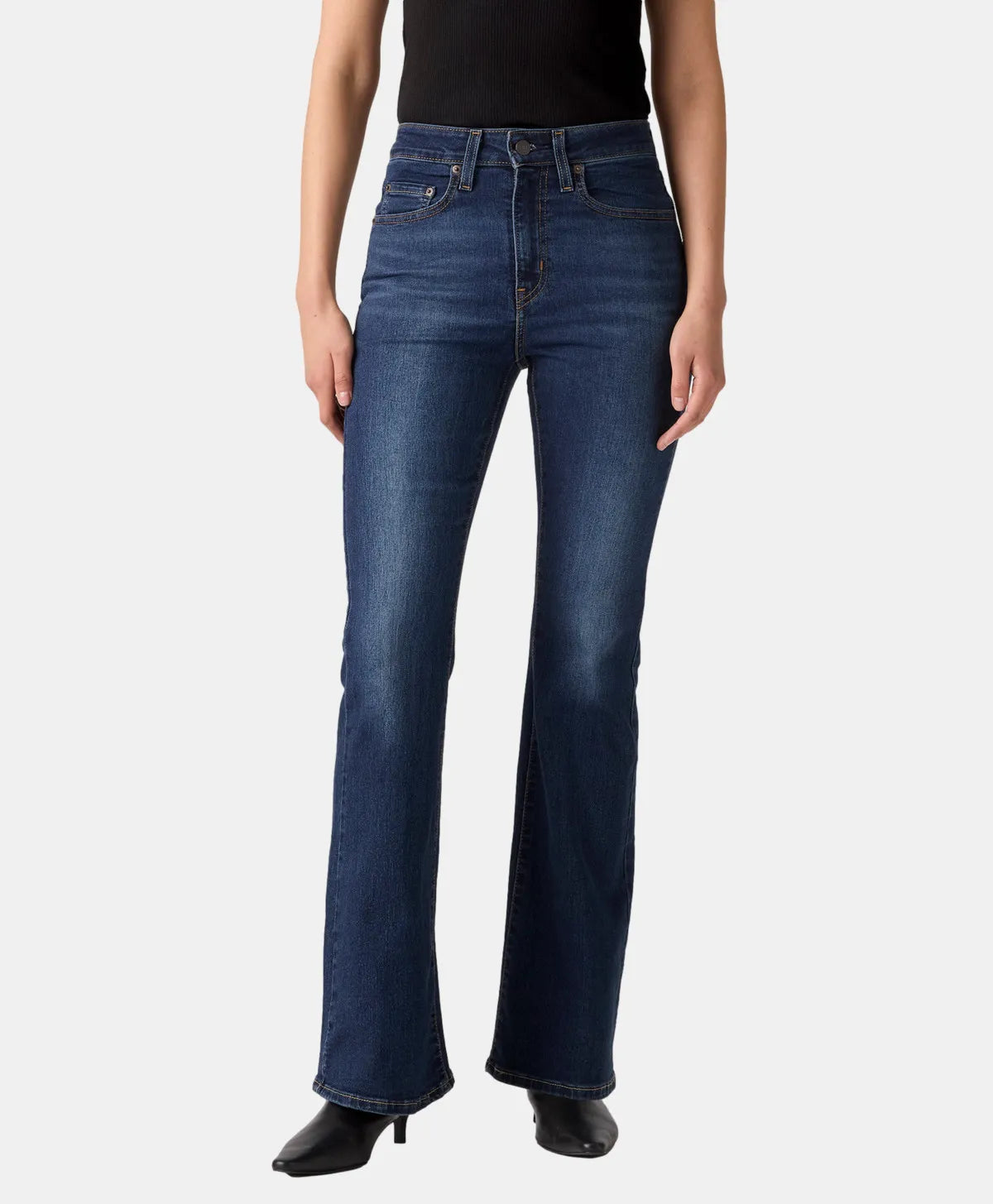 Jeans Mujer Levi's 726 Hr Flare Azul Media Noche