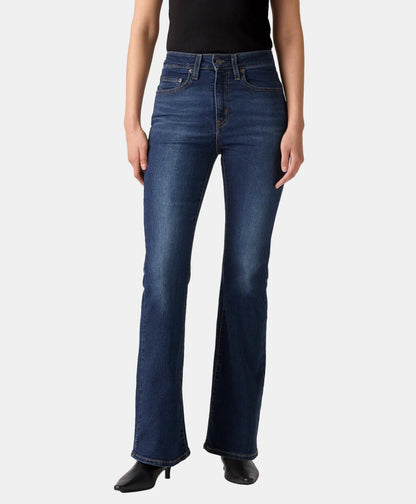 Jeans Mujer Levi's 726 Hr Flare Azul Media Noche