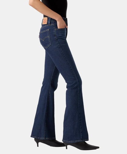 Jeans Mujer Levi's 726 Hr Flare Azul Media Noche